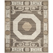 Safavieh Kenya 9' X 12' Hand Knotted Wool Pile Rug in Ivory and Brown