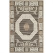 Safavieh Kenya 9' X 12' Hand Knotted Wool Pile Rug in Ivory and Brown