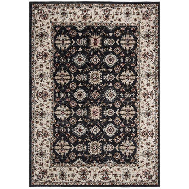 Safavieh Lyndhurst 4' X 6' Rug in Navy and Creme