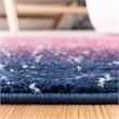 Safavieh Madison 4' X 6' Rug in Fuchsia and Navy