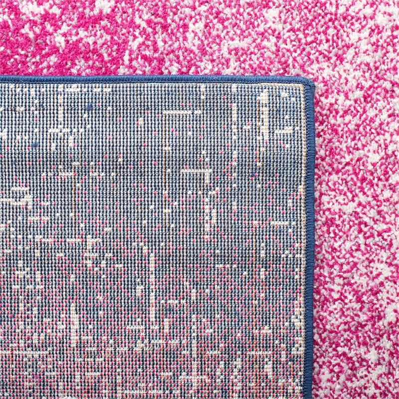 Safavieh Madison 4' X 6' Rug in Fuchsia and Navy