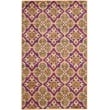 Safavieh Madison 3' X 5' Rug in Fuchsia and Gold