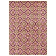 Safavieh Madison 4' X 6' Rug in Fuchsia and Gold