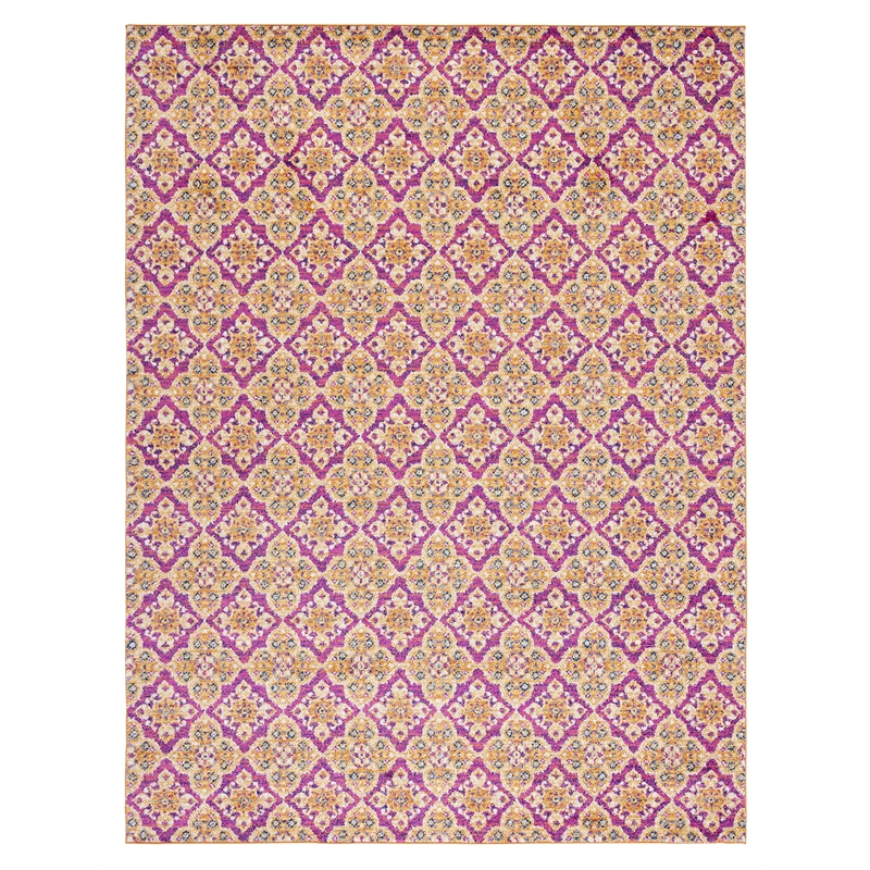 Safavieh Madison 8' X 10' Rug in Fuchsia and Gold