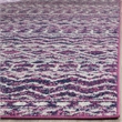 Safavieh Madison 4' X 6' Rug in Fuchsia and Navy