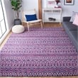 Safavieh Madison 9' X 12' Rug in Fuchsia and Navy