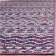 Safavieh Madison 9' X 12' Rug in Fuchsia and Navy