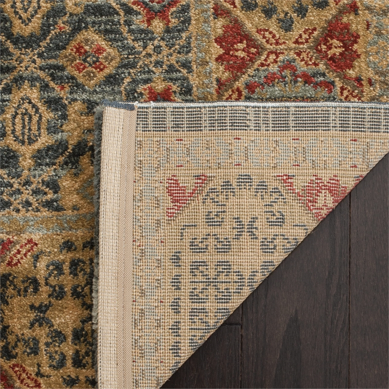 Safavieh Mahal 3' X 5' Rug in Light Blue and Red