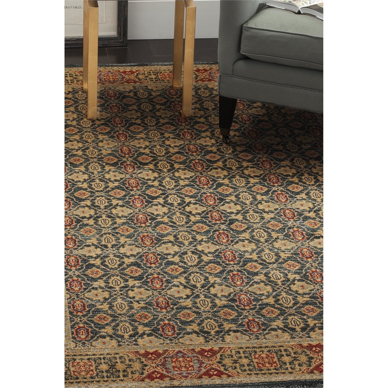 Safavieh Mahal 8' X 11' Rug in Light Blue and Red