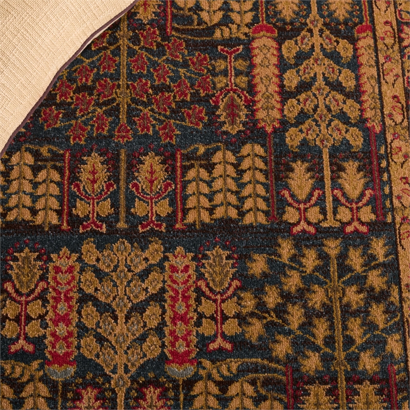 Safavieh Mahal 11' X 16' Rug in Navy and Natural