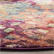 Safavieh Monaco 9' X 9' Round Rug in Pink