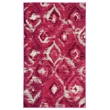 Safavieh Monaco 3' X 5' Rug in Fuchsia and Cream