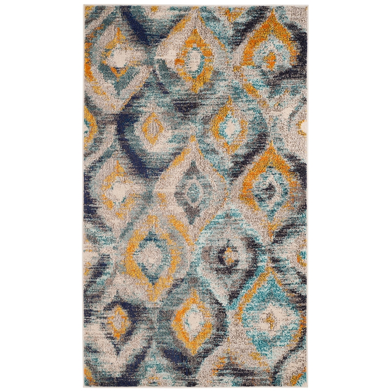 Safavieh Monaco 3' X 5' Rug in Blue