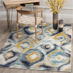 Safavieh Monaco 6' 7&quot X 9' 2&quot Rug in Blue