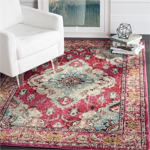 Safavieh Monaco 6' 7&quot X 9' 2&quot Rug in Pink