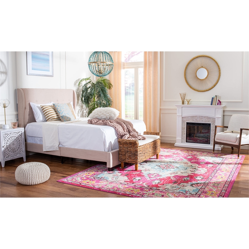 Safavieh Monaco 9' X 12' Rug in Pink
