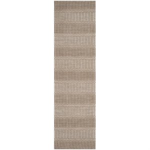 Safavieh Marbella 2' 3&quot X 8' Hand Woven Bamboo Viscose Rug in Brown