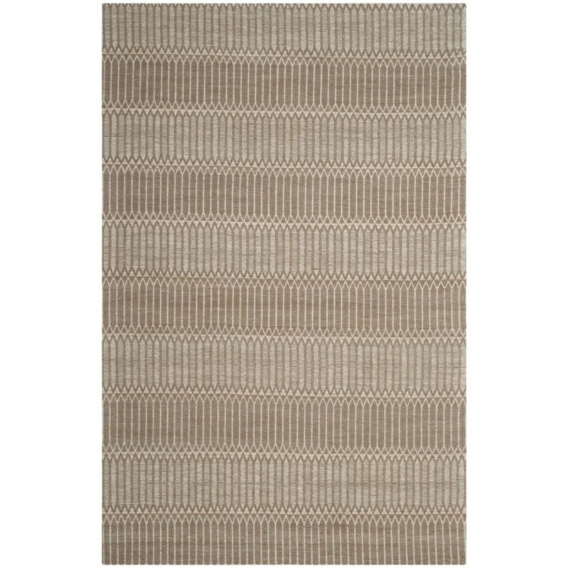Safavieh Marbella 4' X 6' Hand Woven Bamboo Viscose Rug in Brown