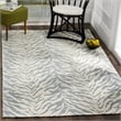 Safavieh Marbella 5' X 8' Hand Woven Rug in Light Gray and Ivory