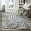 Safavieh Montauk 8' X 10' Hand Woven Cotton Pile Rug in Gold