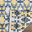 Safavieh Montauk 8' X 10' Hand Woven Cotton Pile Rug in Gold