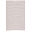 Safavieh Montauk 5' X 8' Hand Woven Cotton Pile Rug in Ivory and Gray