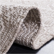 Safavieh Montauk 5' X 8' Hand Woven Cotton Pile Rug in Ivory and Gray