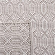 Safavieh Montauk 5' X 8' Hand Woven Cotton Pile Rug in Ivory and Gray