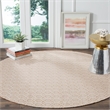 Safavieh Montauk 3' X 5' Hand Woven Cotton Pile Rug in Ivory and Navy