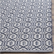 Safavieh Montauk 6' X 9' Hand Woven Cotton Pile Rug in Ivory and Navy