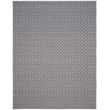 Safavieh Montauk 8' X 10' Hand Woven Cotton Pile Rug in Ivory and Navy