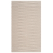 Safavieh Montauk 3' X 5' Hand Woven Cotton Pile Rug in Ivory and Gray