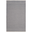 Safavieh Montauk 5' X 8' Hand Woven Cotton Pile Rug in Ivory and Navy