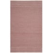 Safavieh Montauk 5' X 8' Hand Woven Cotton Pile Rug in Ivory and Red