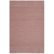 Safavieh Montauk 6' X 9' Hand Woven Cotton Pile Rug in Ivory and Red