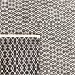 Safavieh Montauk 4' X 6' Hand Woven Cotton Pile Rug in Ivory and Black