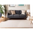 Safavieh Montauk 4' X 6' Hand Woven Cotton Pile Rug in Ivory and Gray