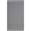 Safavieh Montauk 3' X 5' Hand Woven Cotton Pile Rug in Ivory and Navy
