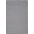 Safavieh Montauk 4' X 6' Hand Woven Cotton Pile Rug in Ivory and Navy