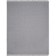 Safavieh Montauk 8' X 10' Hand Woven Cotton Pile Rug in Ivory and Navy