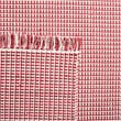 Safavieh Montauk 4' X 6' Hand Woven Cotton Pile Rug in Ivory and Red