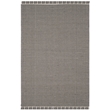 Safavieh Montauk 6' X 9' Hand Woven Cotton Pile Rug in Ivory and Black