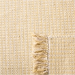 Safavieh Montauk 5' X 8' Hand Woven Cotton Rug in Ivory and Yellow