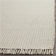 Safavieh Montauk 5' X 8' Hand Woven Cotton Pile Rug in Ivory and Green