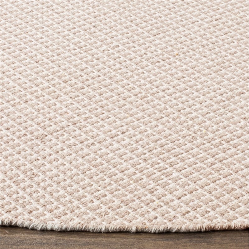 Safavieh Montauk 8' X 10' Hand Woven Cotton Rug in Ivory and Green