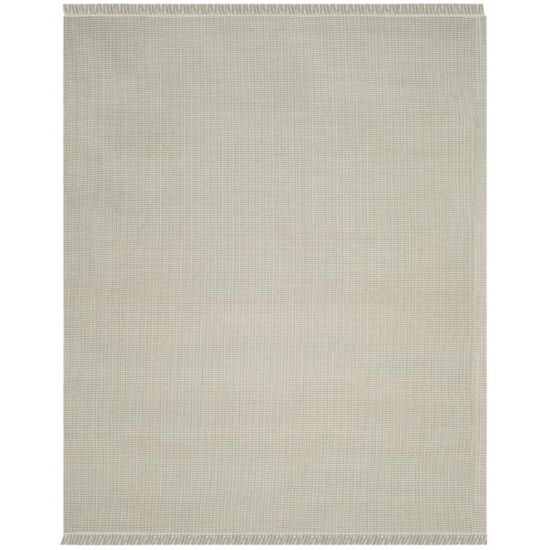 Safavieh Montauk 8' X 10' Hand Woven Cotton Rug in Ivory and Green