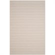Safavieh Montauk 6' X 9' Hand Woven Cotton Pile Rug in Ivory and Gray