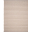 Safavieh Montauk 8' X 10' Hand Woven Cotton Pile Rug in Ivory and Gray