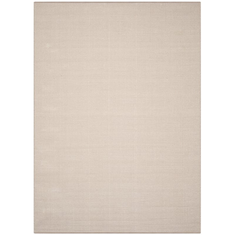 Safavieh Montauk 6' X 9' Hand Woven Cotton Pile Rug in Ivory and Gray