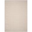 Safavieh Montauk 6' X 9' Hand Woven Cotton Pile Rug in Ivory and Gray